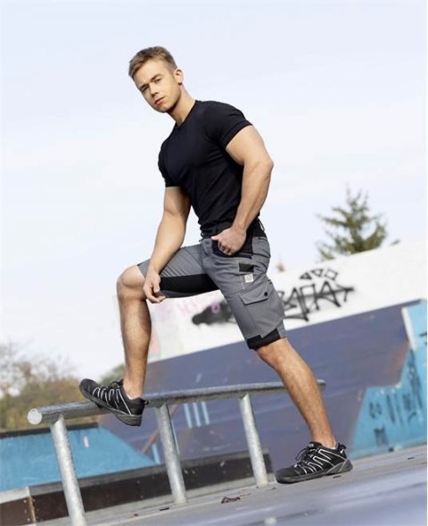 spodnie robocze krótkie H6099 Ardon 4Xstretch szare spodnie robocze krótkie H6099 Ardon 4Xstretch szare