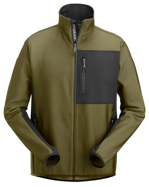 bluza robocza na suwak FlexiWork 8045 Snickers Workwear khaki bluza robocza na suwak FlexiWork 8045 Snickers Workwear khaki