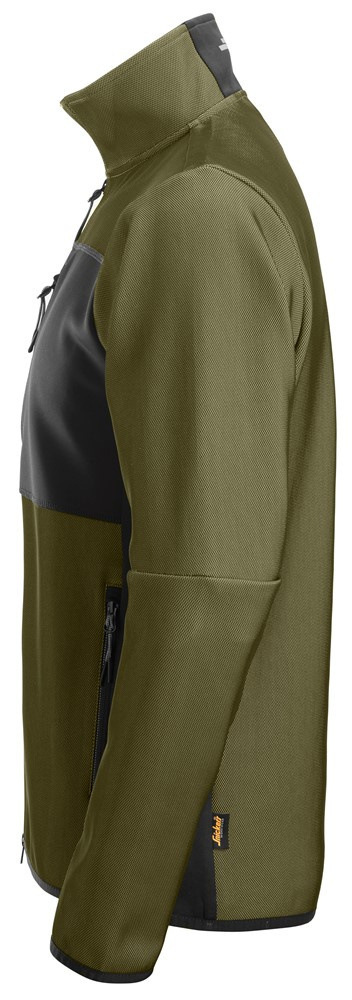 bluza męska na suwak 8045 FlexiWork Snickers Workwear khaki bluza męska na suwak 8045 FlexiWork Snickers Workwear khaki
