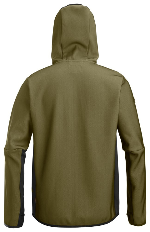 bluza bhp z kapturem na suwak FlexiWork 8044 Snickers Workwear khaki bluza bhp z kapturem na suwak FlexiWork 8044 Snickers Workwear khaki