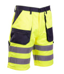 krótkie spodenki bhp odblaskowe Brixton Flash Polstar żółte krótkie spodenki bhp odblaskowe Brixton Flash Polstar żółte