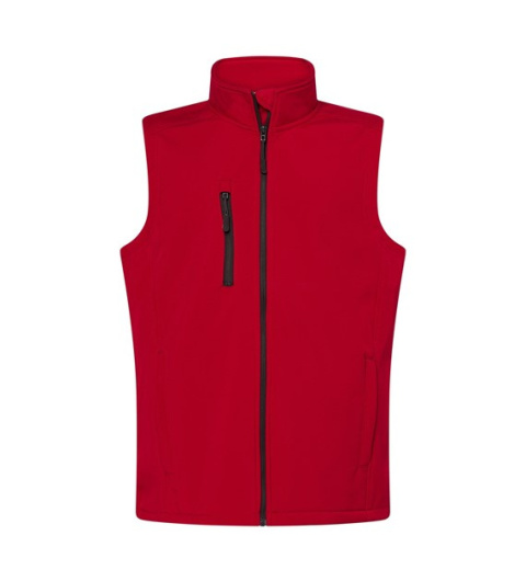 kamizelka robocza softshellowa JHK czerwona kamizelka robocza softshellowa JHK czerwona