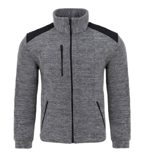 polar roboczy męski FLRA 340 JHK ciemnoszaro-czarny polar roboczy męski FLRA 340 JHK ciemnoszaro-czarny