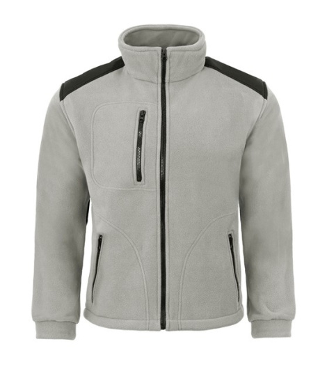 polar roboczy męski FLRA 340 JHK szaro-czarny polar roboczy męski FLRA 340 JHK szaro-czarny