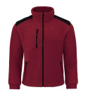 polar roboczy męski FLRA 340 JHK burgundowo-czarny polar roboczy męski FLRA 340 JHK burgundowo-czarny