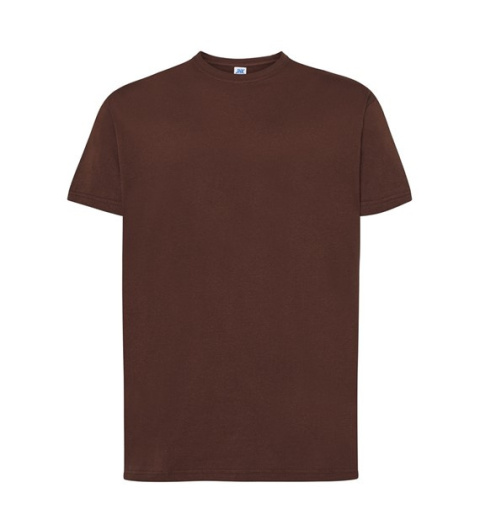 t-shirt roboczy męski TSRA 190 JHK czekoladowy
