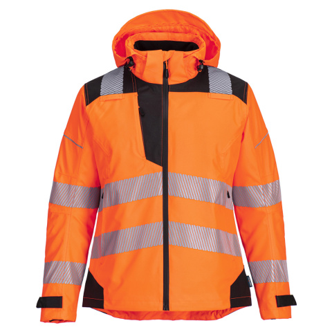 kurtka robocza przeciwdeszczowa odblaskowa damska PW3 Hi-Vis PW389 Portwest pomarańczowa kurtka robocza przeciwdeszczowa odblaskowa damska PW3 Hi-Vis PW389 Portwest pomarańczowa