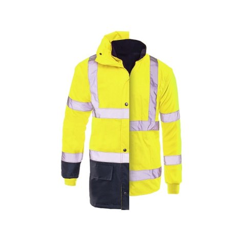 PROLUMO 5IN1 KURTKA OCIEPLANA ŻÓŁTA HV ROZM. L PROLUMO 5IN1 KURTKA OCIEPLANA ŻÓŁTA HV ROZM. L