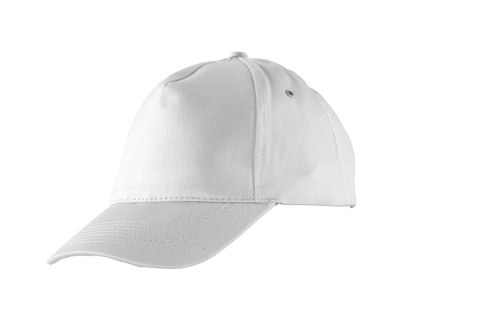 czapka robocza z daszkiem Baseball Polstar biała czapka robocza z daszkiem Baseball Polstar biała
