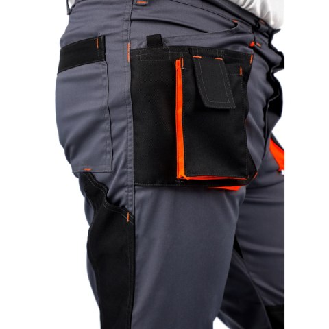 SPODNIE ROBOCZE DO PASA PROMAN STRETCH 250 PROCERA SZARO-POMARAŃCZOWE SPODNIE ROBOCZE DO PASA PROMAN STRETCH 250 PROCERA SZARO-POMARAŃCZOWE