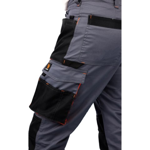 SPODNIE ROBOCZE DO PASA PROMAN STRETCH 250 PROCERA SZARO-POMARAŃCZOWE SPODNIE ROBOCZE DO PASA PROMAN STRETCH 250 PROCERA SZARO-POMARAŃCZOWE
