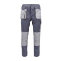 SPODNIE DO PASA PROMAN STRETCH 250 SZARY ROZM. 58