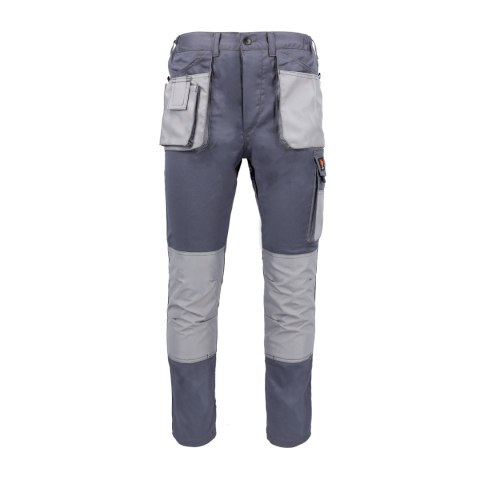 SPODNIE DO PASA PROMAN STRETCH 250 SZARY ROZM. 58