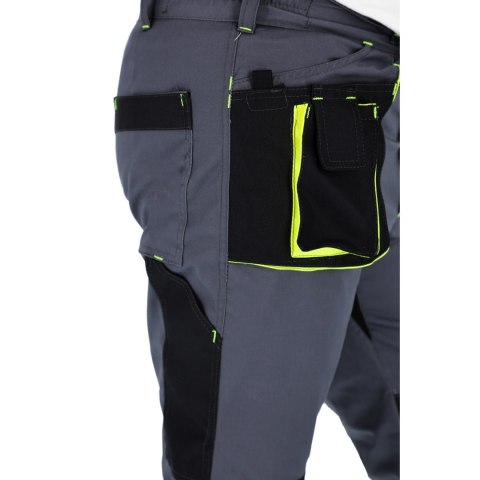 SPODNIE DO PASA PROMAN STRETCH 250 SZARY ŻÓŁTY ROZM. 58 SPODNIE DO PASA PROMAN STRETCH 250 SZARY ŻÓŁTY ROZM. 58