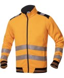 BLUZA ROBOCZA ODBLASKOWA POLAROWA H5967 ARDON®SIGNAL HIVIZ POMARAŃCZOWO-CZARNA