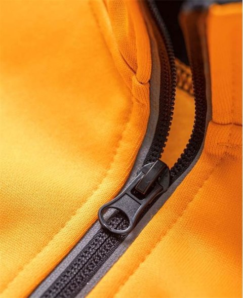BLUZA ROBOCZA ODBLASKOWA POLAROWA H5967 ARDON®SIGNAL HIVIZ POMARAŃCZOWO-CZARNA