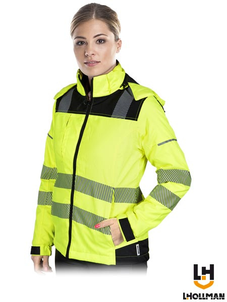 kurtka robocza ocieplana damska odblaskowa LH-VOLTER-L L.Hollman kurtka robocza ocieplana damska odblaskowa LH-VOLTER-L L.Hollman