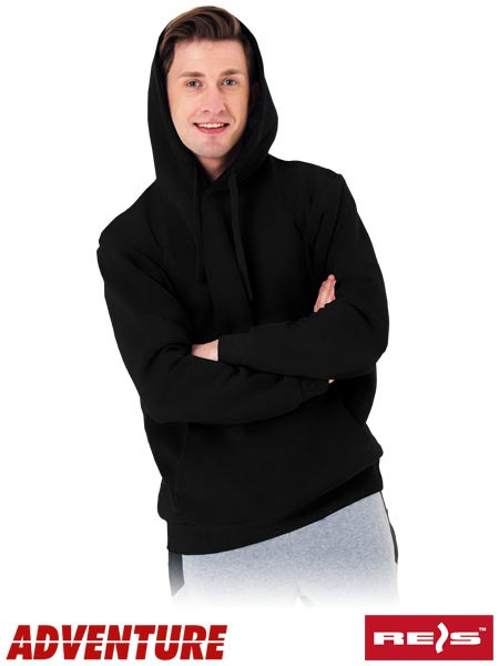 bluza robocza męska Kangu Reis czarna bluza robocza męska Kangu Reis czarna