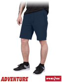 spodnie robocze do pasa krótkie SHORTS Reis granatowe