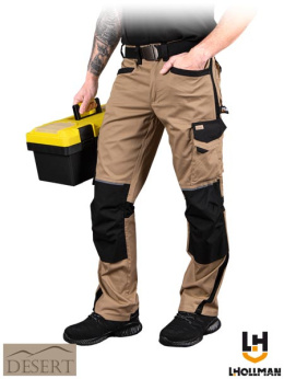 spodnie robocze do pasa Desert L.Hollman