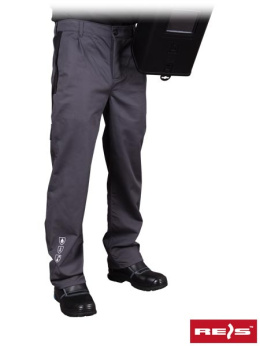 spodnie robocze do pasa antyelektrostatyczne trudnopalne SAFE-T Reis