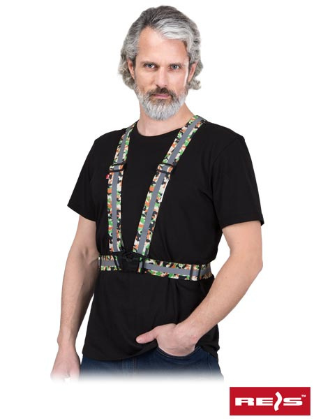 elastyczne szelki z pasami odblaskowymi KOS-STRAPE Reis moro elastyczne szelki z pasami odblaskowymi KOS-STRAPE Reis moro