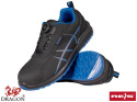 buty robocze S1P SRC ELSTER Reis - półbuty robocze ze stalowym podnoskiem czarno-niebieskie buty robocze S1P SRC ELSTER Reis - półbuty robocze ze stalowym podnoskiem czarno-niebieskie