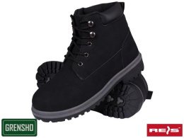 buty robocze typu trzewik roboczy damski Horten Reis czarny