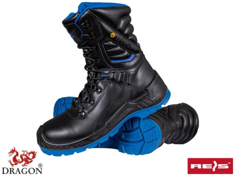 obuwie robocze ocieplane S3 SRC ESD Titan-Gedon Reis - trzewiki robocze zimowe z kompozytowym podnoskiem obuwie robocze ocieplane S3 SRC ESD Titan-Gedon Reis - trzewiki robocze zimowe z kompozytowym podnoskiem