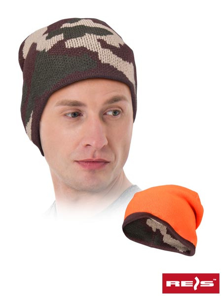 czapka robocza zimowa dwustronna CZMORO Reis