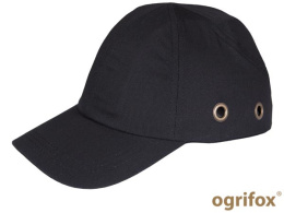 przemysłowy hełm roboczy lekki Ogrifox czarny