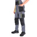 SPODNIE ROBOCZE OGRODNICZKI PROMAN STRETCH 250 PROCERA SZARO-ŻÓŁTE SPODNIE ROBOCZE OGRODNICZKI PROMAN STRETCH 250 PROCERA SZARO-ŻÓŁTE