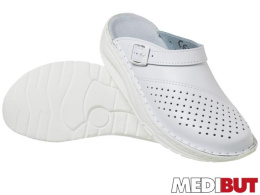 obuwie zawodowe damskie Medibut białe