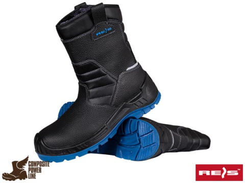 buty robocze ocieplane S3 SRC Islandig Reis - trzewiki robocze z kompozytowym podnoskiem