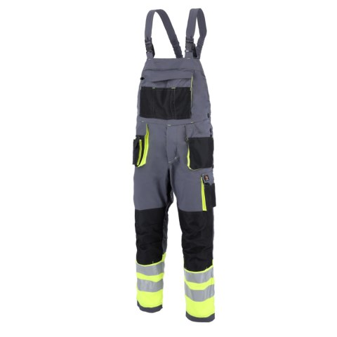 SPODNIE OGRODNICZKI PROMAN STRETCH 250 SZARY HV ROZM. 62 SPODNIE OGRODNICZKI PROMAN STRETCH 250 SZARY HV ROZM. 62