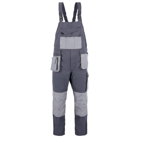 SPODNIE OGRODNICZKI PROMAN STRETCH 250 SZARY ROZM. 54