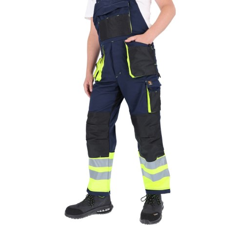 SPODNIE OGRODNICZKI PROMAN STRETCH 250 GRANATOWY HV ROZM. 54 SPODNIE OGRODNICZKI PROMAN STRETCH 250 GRANATOWY HV ROZM. 54