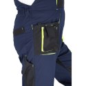 SPODNIE OGRODNICZKI PROMAN STRETCH 250 GRANATOWY HV ROZM. 56