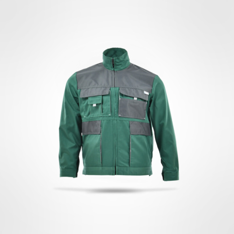 Sara Workwear Rocky bluza robocza zielono-szara