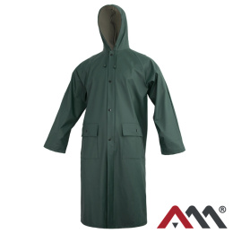 płaszcz roboczy przeciwdeszczowy PPR-PU Bornholm Art.Mas zielony