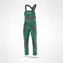 Sara Workwear Rocky spodnie robocze ogrodniczki zielono-szare Sara Workwear Rocky spodnie robocze ogrodniczki zielono-szare
