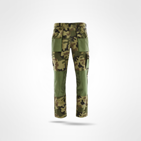 spodnie robocze do pasa King Sara Workwear moro