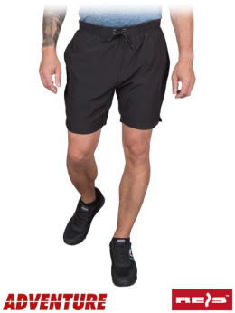 spodnie robocze do pasa krótkie SKV-LAX Reis czarne