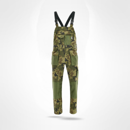 spodnie robocze ogrodniczki King Sara Workwear moro