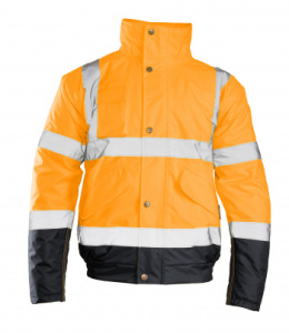 KURTKA ROBOCZA OCIEPLANA ODBLASKOWA BENEFIT HI VI POLSTAR 2 KOLORY
