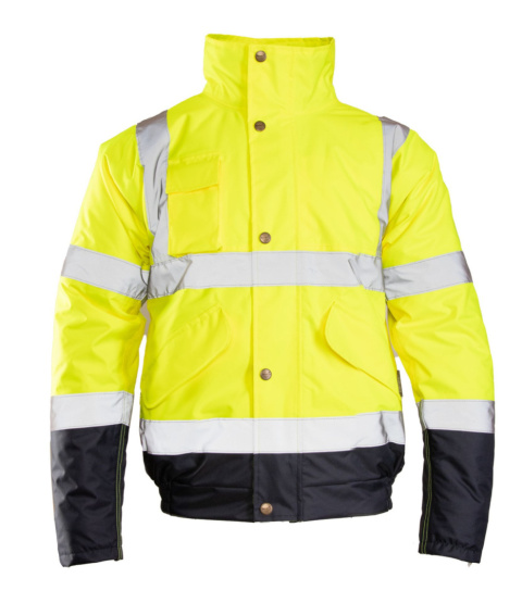 KURTKA ROBOCZA OCIEPLANA ODBLASKOWA BENEFIT HI VI POLSTAR 2 KOLORY