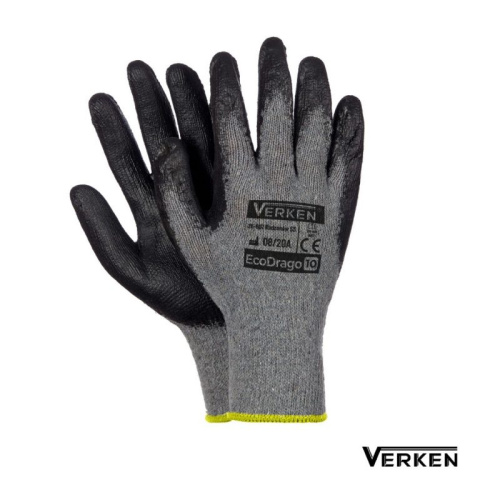 Rękawice Verken EcoDrago powlekane lateksem Rękawice Verken EcoDrago powlekane lateksem