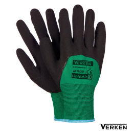 RĘKAWICE ROBOCZE POWLEKANE LATEKSEM LIGHTAIR VERKEN KARTON