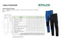 Stalco Stinger spodnie robocze do pasa