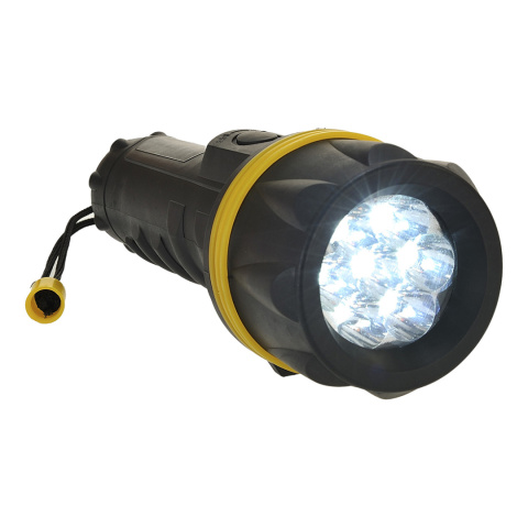 latarka gumowa z 7 diodami LED PA60 Portwest